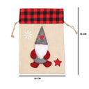 Morral Navideño Estrella Para Caramelos / 30x20 Cm