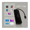 Hub Usb C 6 En 1 Gate 6 Dh660 4k Hdmi + 1xusb Drop