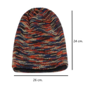 Gorro De Lana De Punto Alargado
