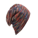 Gorro De Lana De Punto Alargado
