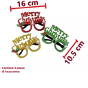 Lentes Para Fiesta Merry Christmas Brillosos