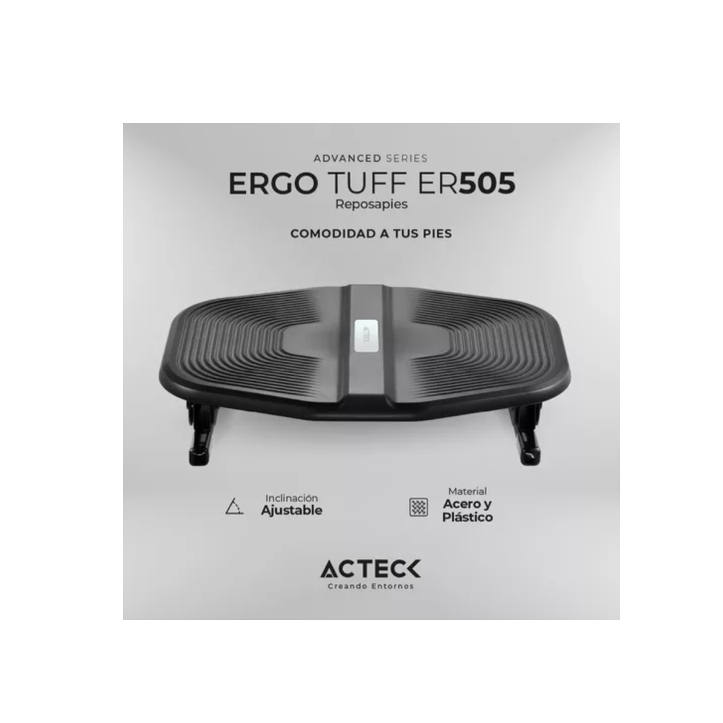 Reposapies Actek Ergonomico Ajustable Escritorio Er505 Drop