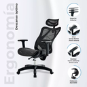 Silla Ejecutiva Acteck Floe Plus Ec727 Ergonomica Rec. Drop