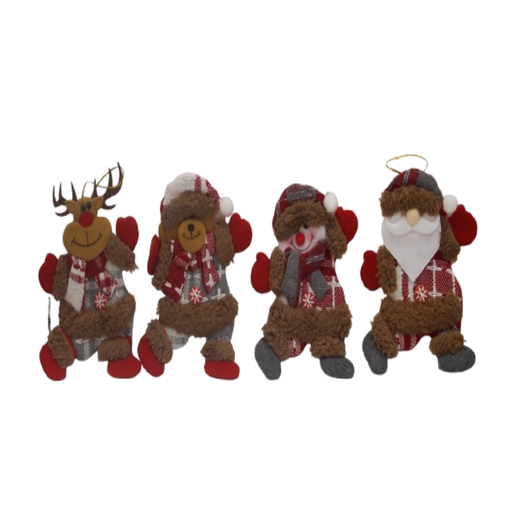 Adornos Colgantes Para Árbol De Navidad Kit 4 Pzas.