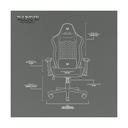 Silla Gamer Ergonomica Thunder Comp Gray Edition Drop