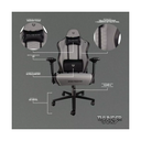 Silla Gamer Ergonomica Thunder Comp Gray Edition Drop