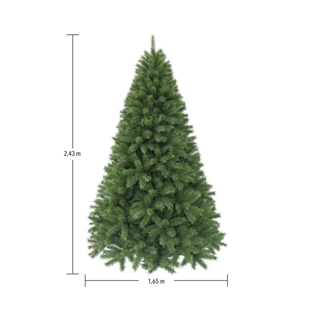 Árbol de Navidad Artificial Member's Mark de 2.43 m Drop
