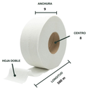 Papel Higiénico Elite 500 Mts P/6 Rollos Drop