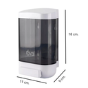 Jabonera Rellenable Oval 1 Lt. DV006 Drop