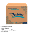 Toalla Interdoblada Seditas Blanca HD 10/200  Drop