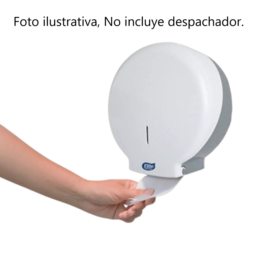 Higiénico Elite Jumbo 6/400 Mts. 9 Cm HD 8064 Drop