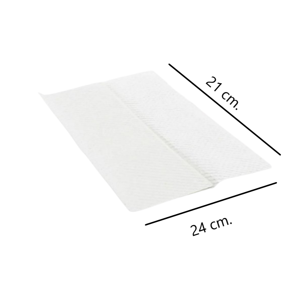 Toalla Interdoblada Blanca Sanilux 20/100 Pzas. Drop