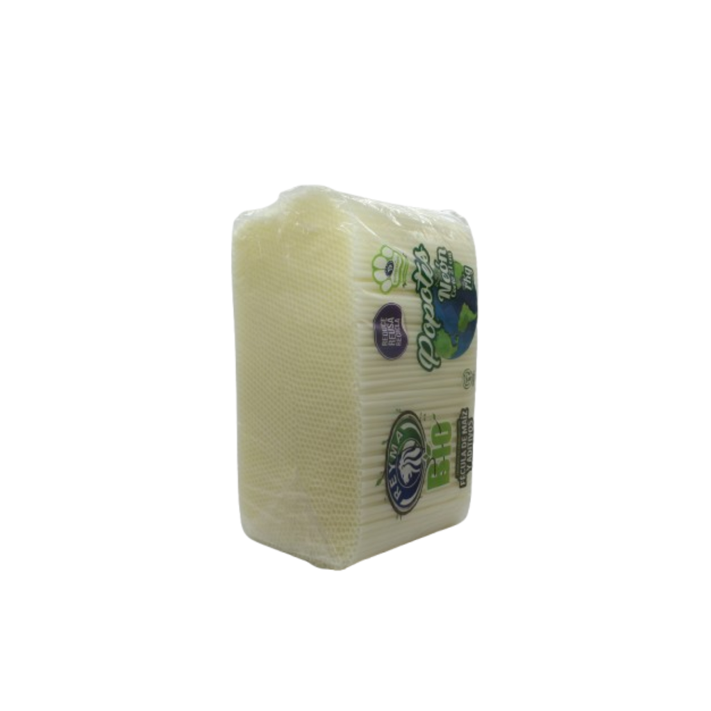 Bolsa De Popote De 1 kilo Fécula De Maíz Drop