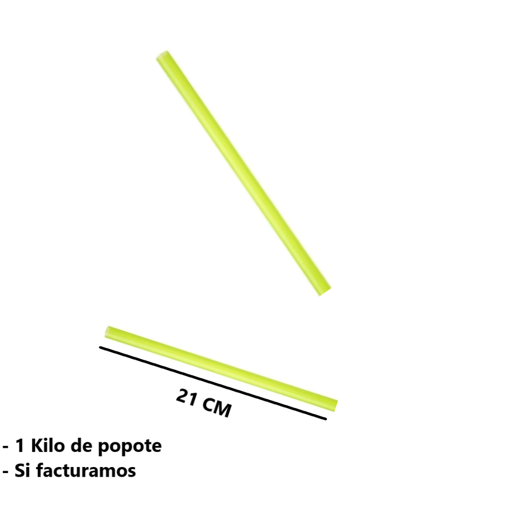 Bolsa De Popote De 1 kilo Fécula De Maíz Drop