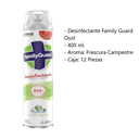 Desinfectante Family Guard Frescura Campestre 400 Ml. 3 Pzas. Drop