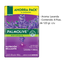 Jabón en Barra Palmolive Naturals Lavanda y Crema 8 pzas de 120 g Drop