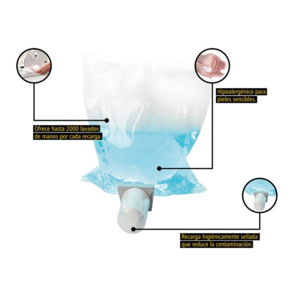 Jabón de Espuma Rubbermaid para Dispensador 800 ml Drop