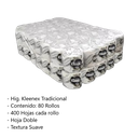 Higiénico Kleenex Tradicional 80 Pzas. 400 HD Drop
