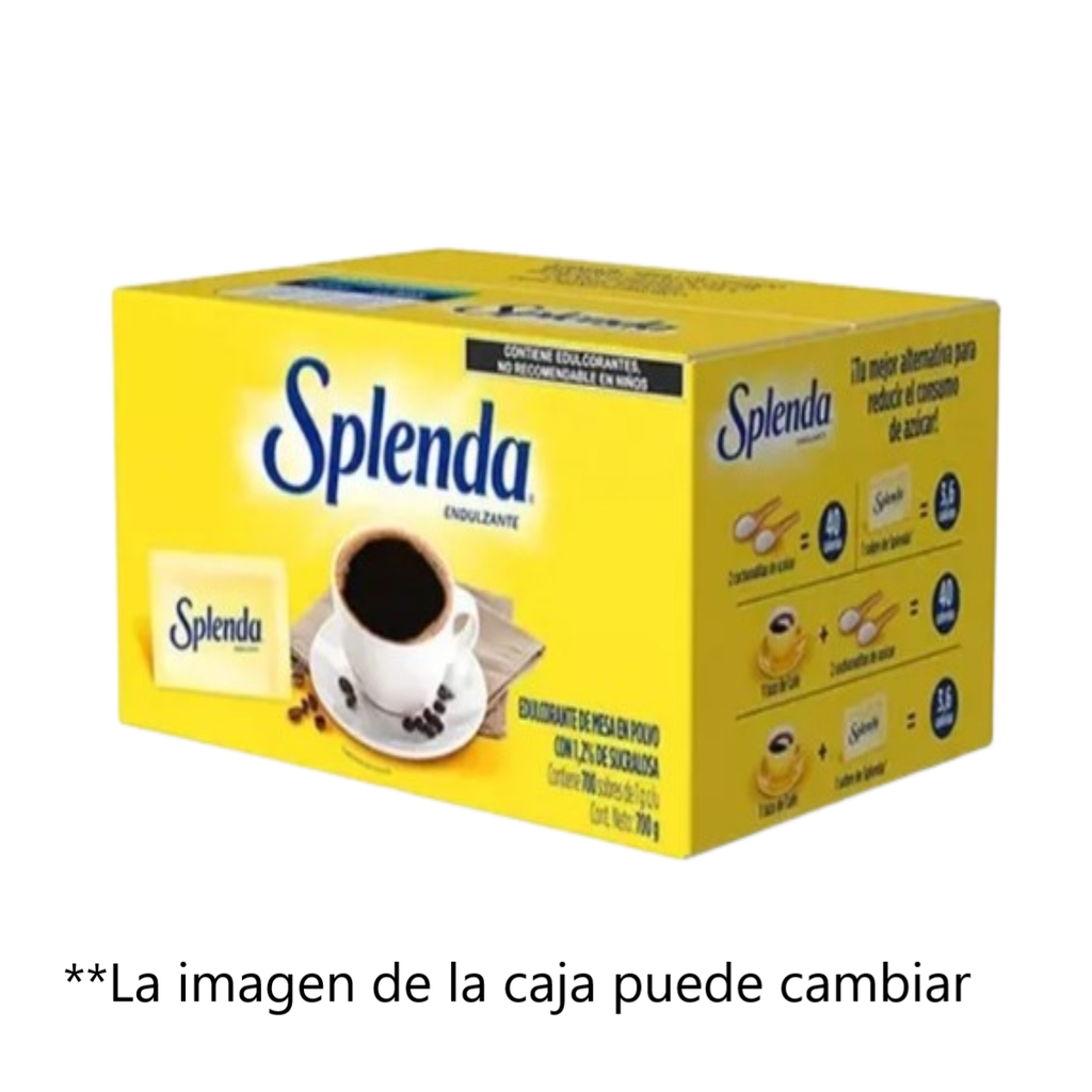 Edulcorante Splenda 700 Sobres De 1 Gr. c/u Drop