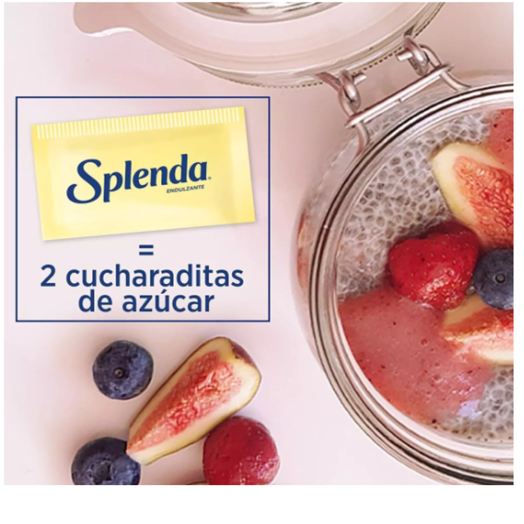 Edulcorante Splenda 700 Sobres De 1 Gr. c/u Drop