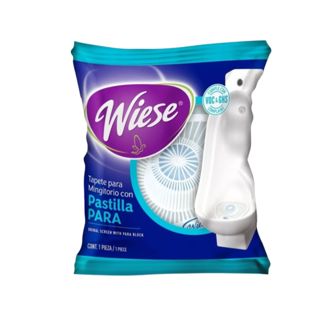 Tapete Para Mingitorio Con Pastilla  Wiese Caja 12 Piezas