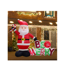 Santa Claus Inflable Navideño Con Luces Led 3 Metros Drop