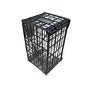 Caja De Plástico Negra Capacidad De 25 Kilos Reciclada CJA-1