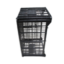 Caja De Plástico Negra Capacidad De 25 Kilos Reciclada CJA-1