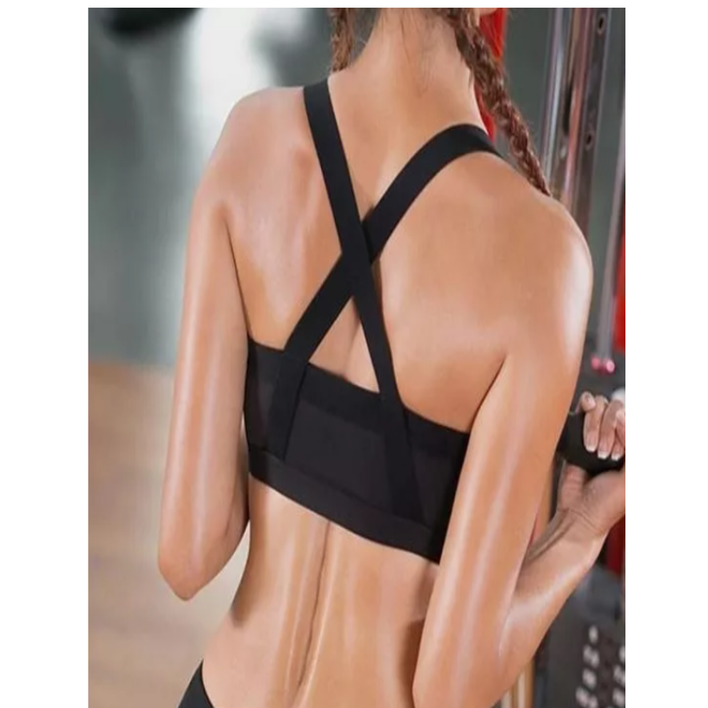 Sujetador Deportivo Push Up Sin Costuras Yoga Sport Bra!