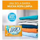 Jabón en Barra Lirio Clásico 12 Piezas de 400 g. Drop