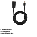 Cable Convertidor Usb 2.0 A Serial Db9 1.8m Drop
