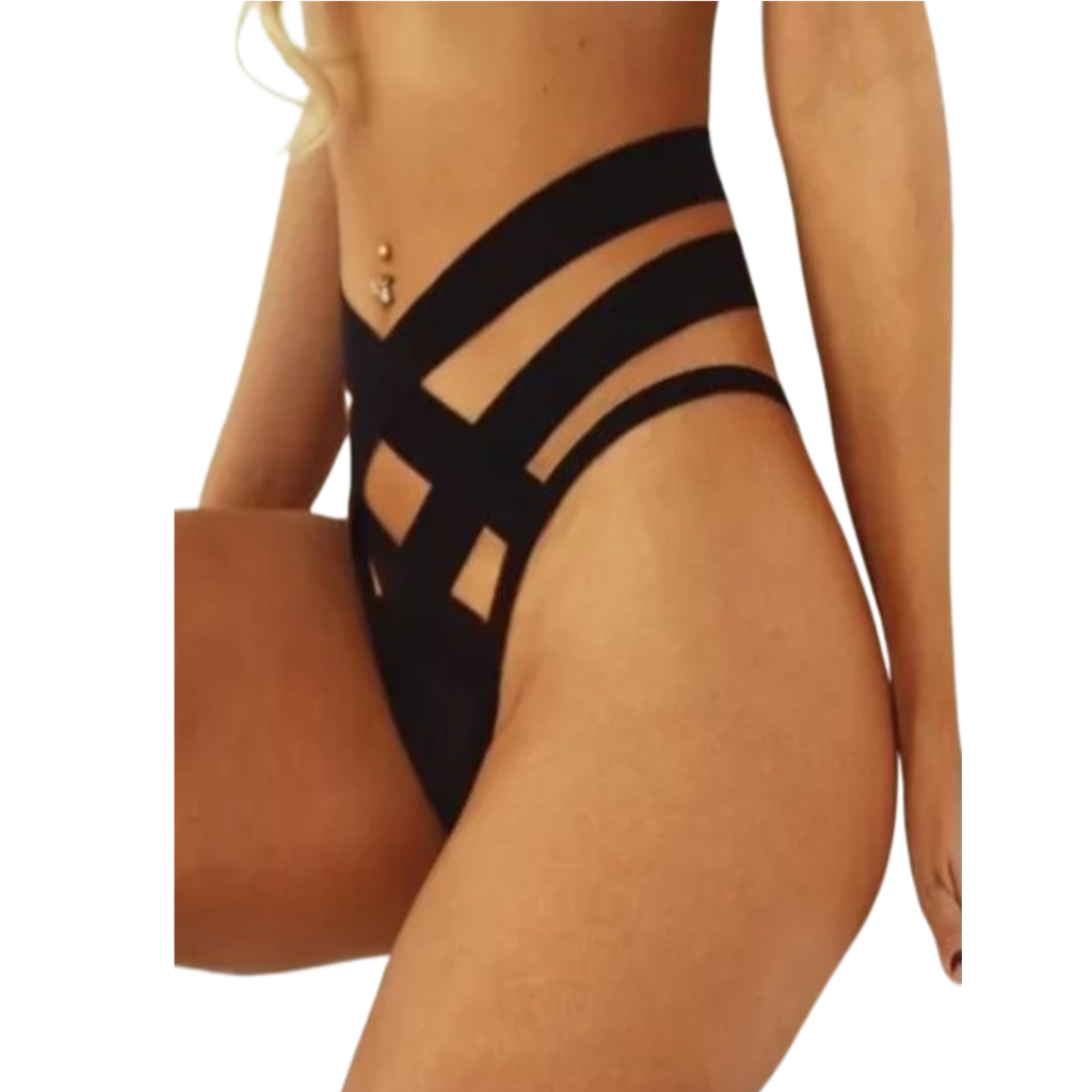 Tanga Super Sexy Con Tirantes Knick Varias Tallas !