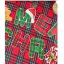 Banner Merry Christmas A Cuadros