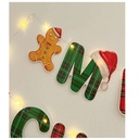 Banner Merry Christmas A Cuadros