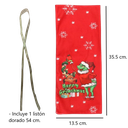 Funda Para Botella De Vino Grinch Rojo