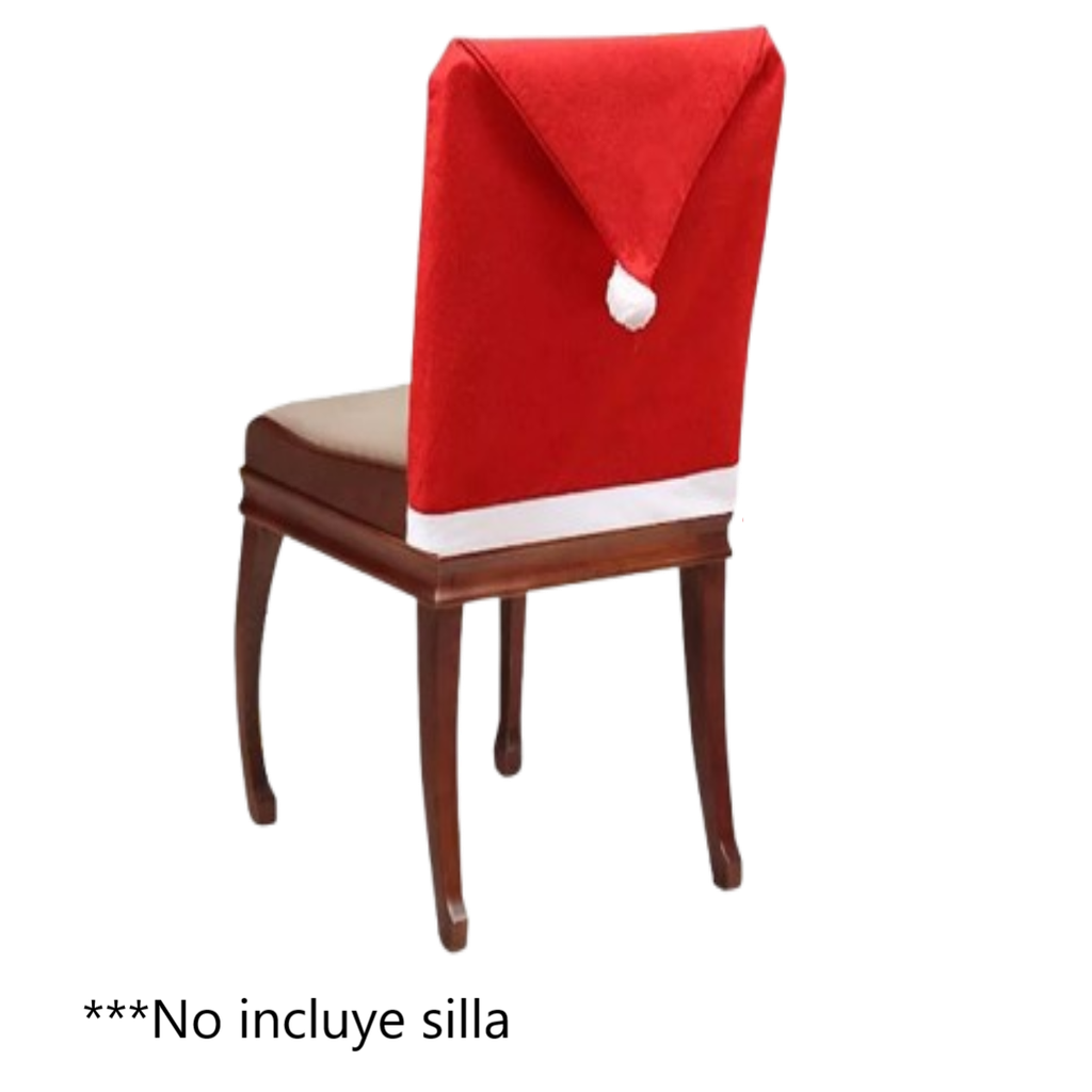 Funda Para Silla Gorro De Santa 6 Pzas.