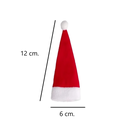 Gorritos Santa Navideño Porta Cubiertos C/10 Pzas.