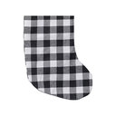 Bota De Navidad Colgante Diseño De Cuadros