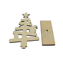 Pino De Madera Para Escritorio Adorno De Navidad Gnomo
