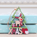 Pino De Madera Colgante Adorno De Navidad Reno