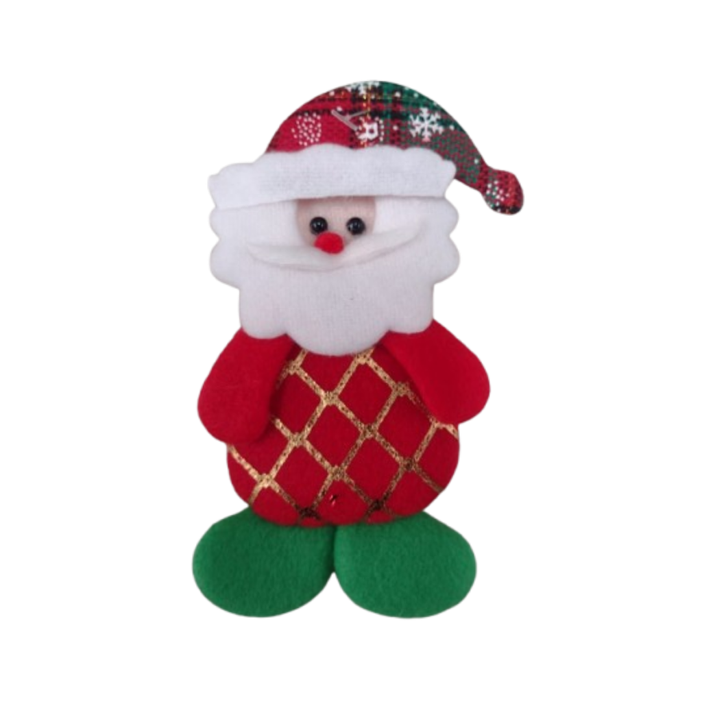 Adornos De Muñecos Navideños Colgantes 12 Pzas.