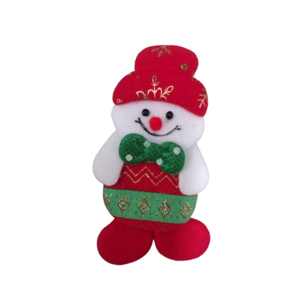 Adornos De Muñecos Navideños Colgantes 12 Pzas.