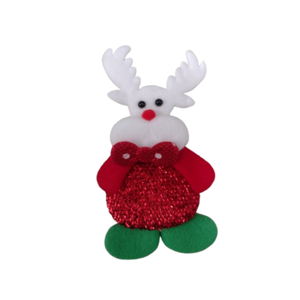 Adornos De Muñecos Navideños Colgantes 12 Pzas.