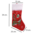 Bota Navideña Del Grinch Para Fiestas De Navidad 2