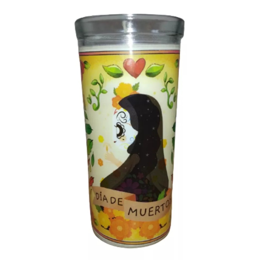 Veladora Dia De Muertos Mama Imelda