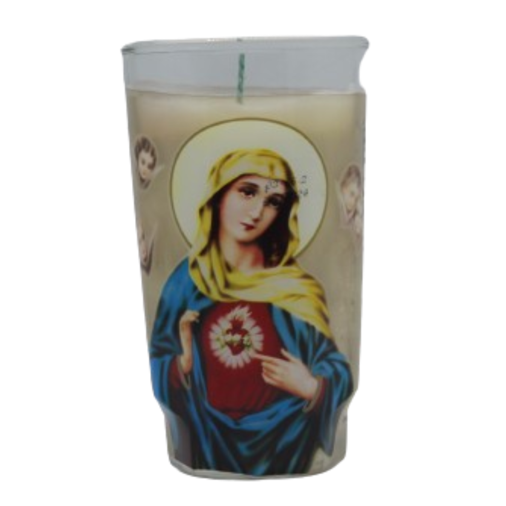 Virgen Del Sagrado Corazón Velas México VM13284