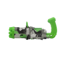 Pistola Burbujas Gatling Pilas Maquina Gun Bubble Juguete KB1123