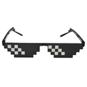Lentes De Sol Thug Life Pixeles 8 Bit ! Negro