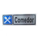 Letrero De Aluminio Comedor SP00055