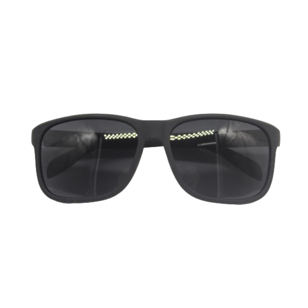Lentes De Sol Clásico P/ Hombres Y Mujeres Negro C/rojo